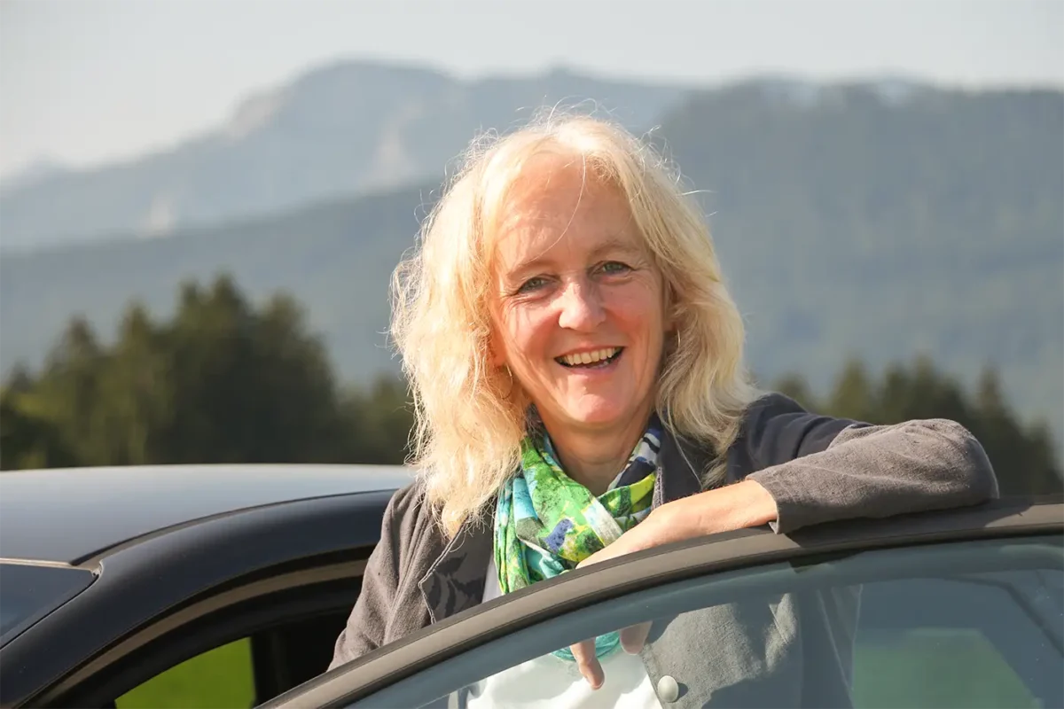 Margit Steinbichler, Inhaberin von MargiTS Fahrschule